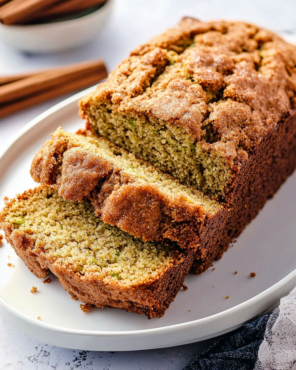 The Best Snickerdoodle Zucchini Bread