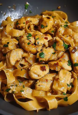 Sweet Honey Garlic Chicken Pasta