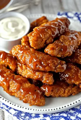 Air Fryer Honey BBQ Chicken Tenders