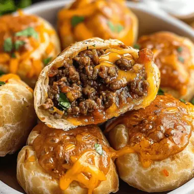 Air Fryer Cheesy Taco Bombs