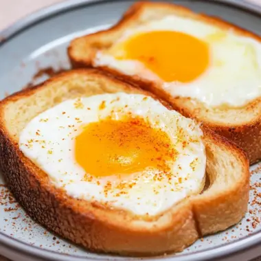 Air Fryer Egg Toast
