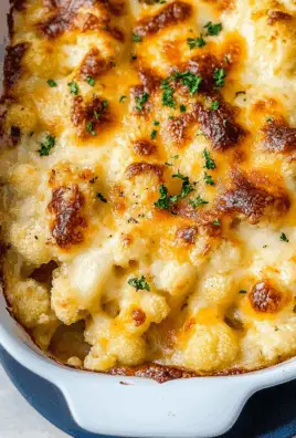 Cheesy Cauliflower Bake