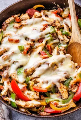 Chicken Cheesesteak Skillet