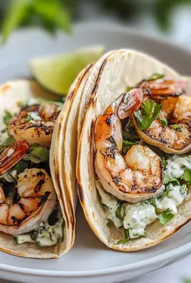 Cilantro Lime Shrimp Tacos