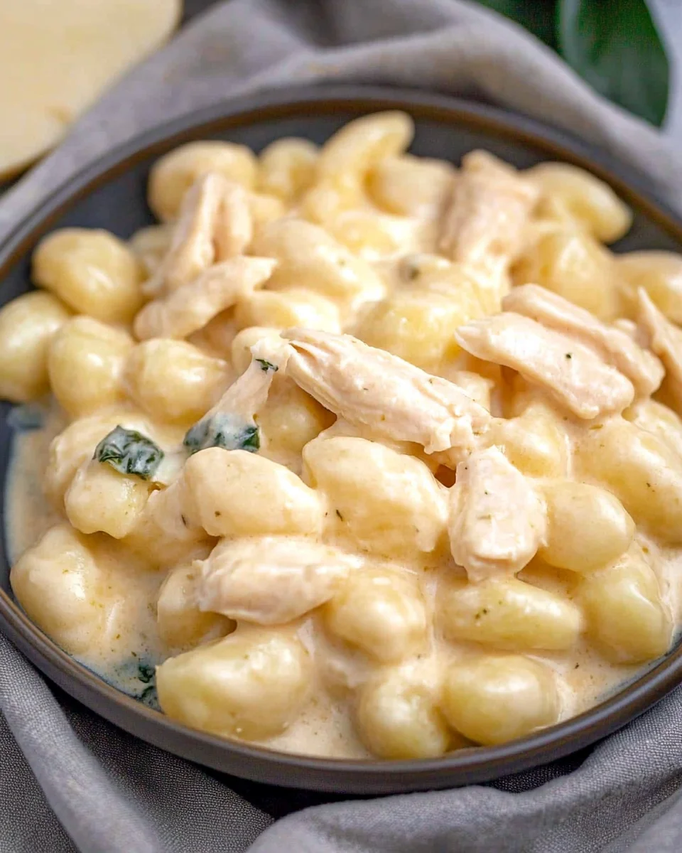 Creamy Chicken Gnocchi