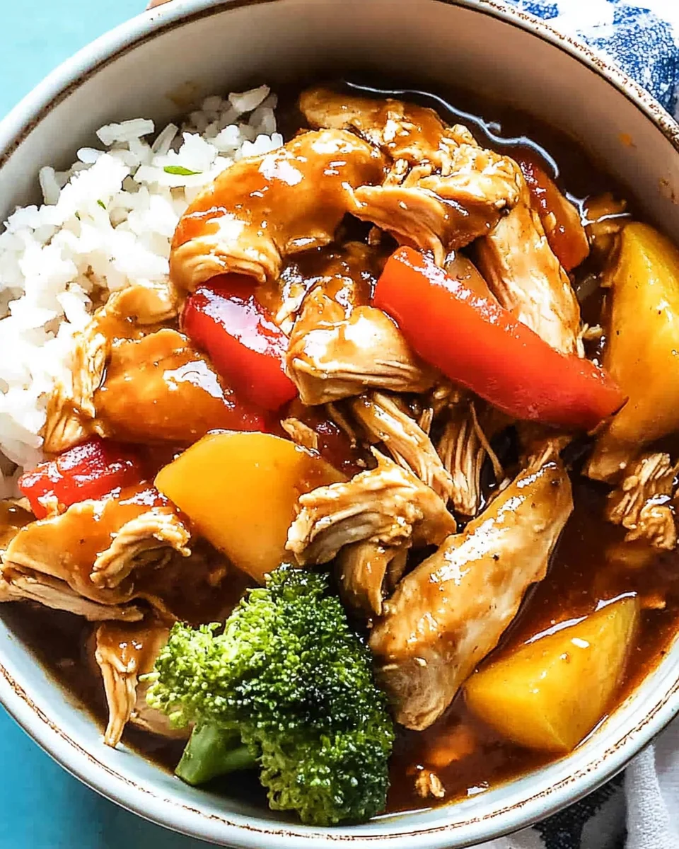 Crock Pot Teriyaki Chicken