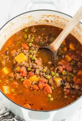Hamburger Soup