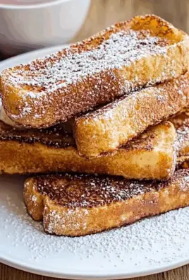 Homemade French Toast Sticks