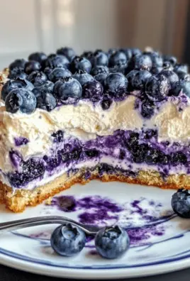 Nova Scotia Blueberry Cream Cake