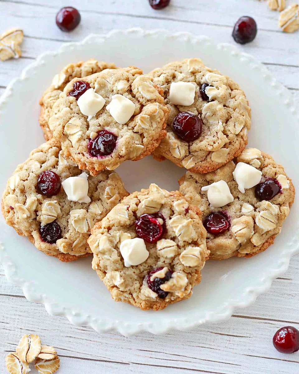 Oatmeal Cranberry Cookies