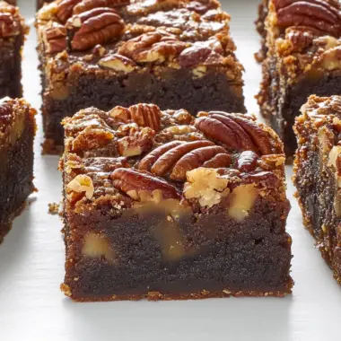 Pecan Pie Brownies