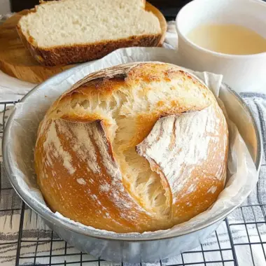 Speedy Same Day Sourdough Bread Recipe