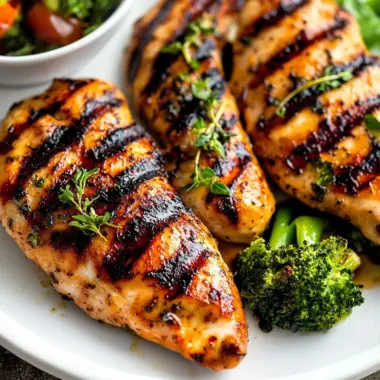 The Best Grilled Chicken Fillet