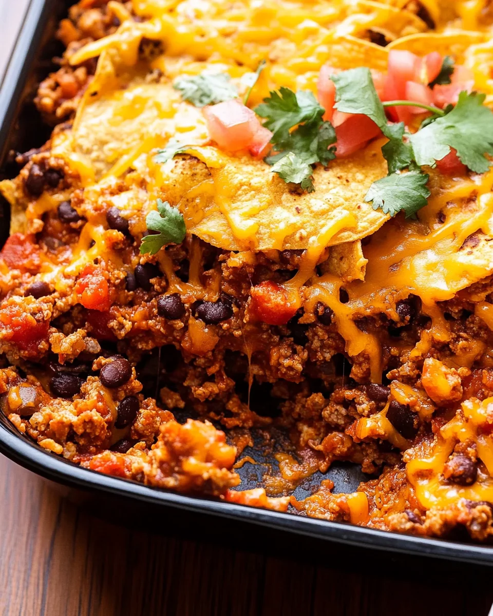 Walking Taco Casserole