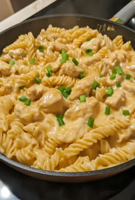 Creamy Smoky White Cheddar Honey Butter Chicken Pasta Skillet