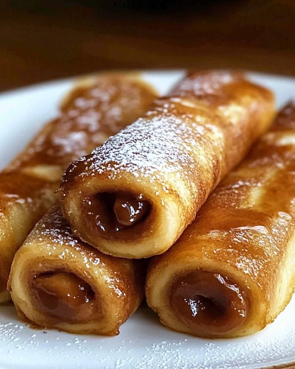 Cinnamon Roll French Toast Roll-Ups