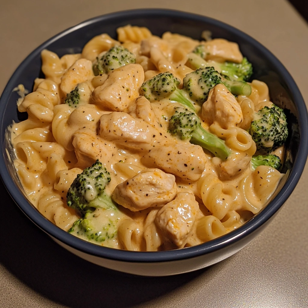 Creamy Buffalo Chicken and Broccoli Pasta 2