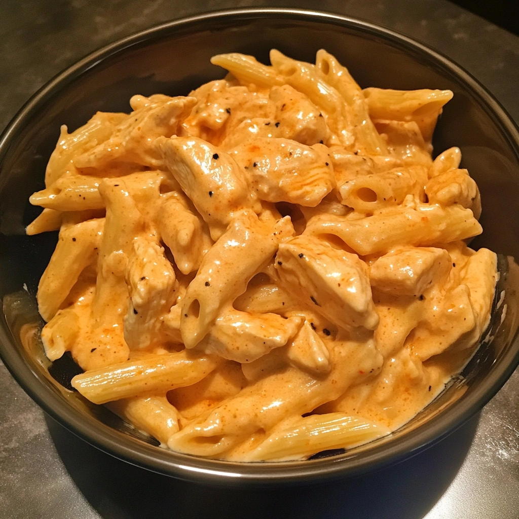 One Pot Sweet Heat Buffalo Chicken Pasta 2