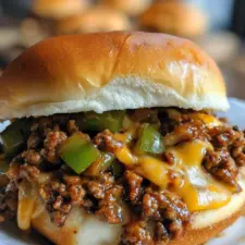 Philly Cheesesteak Sloppy Joes