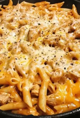 BBQ Chicken Pasta and Cheese Skillet 3 BBQ Chicken Pasta and Cheese Skillet