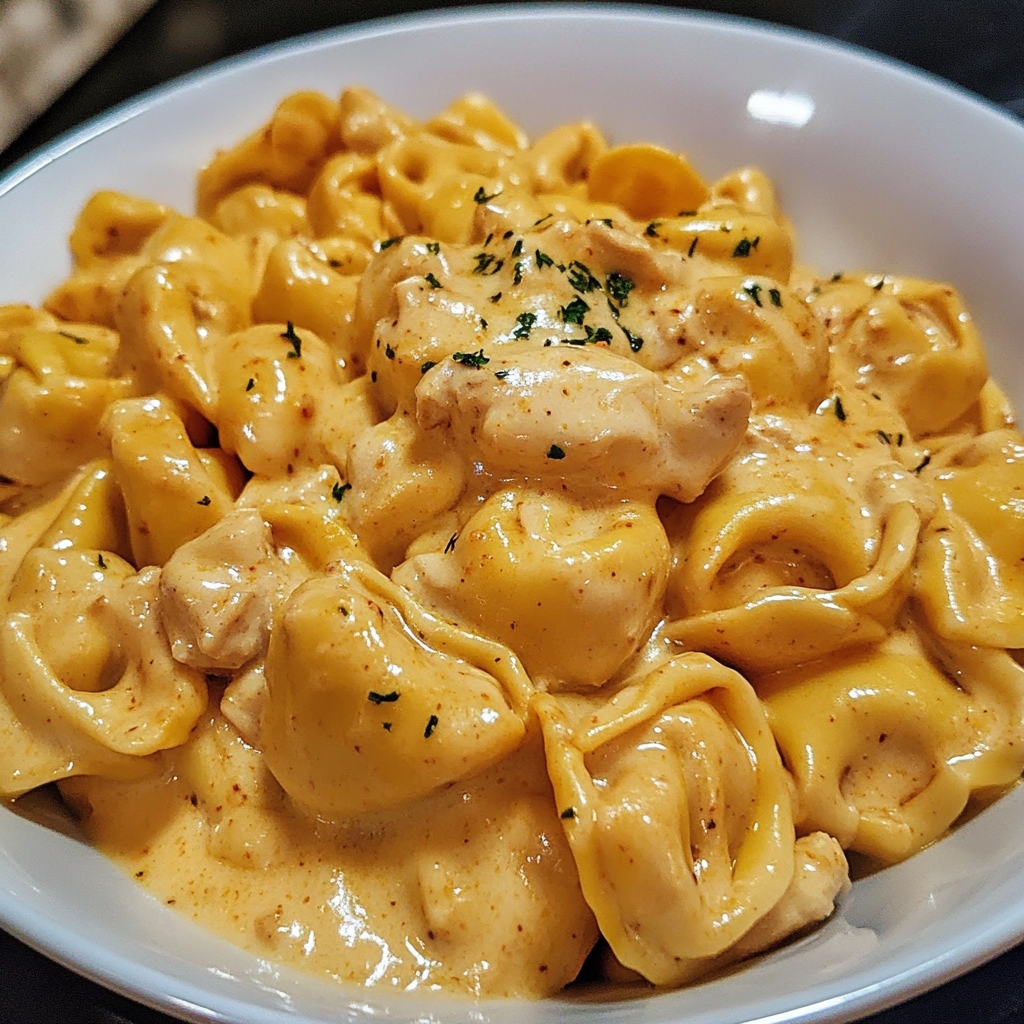 Bold BBQ Chicken Alfredo Tortellini 3