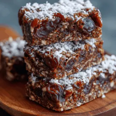 No-Bake Date Bars