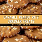 Caramel Peanut Ritz Cracker Treats 2 Pinterest Hidden Image