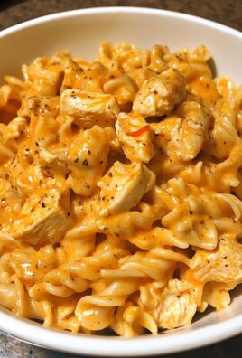 Creamy Buffalo Ranch Chicken Pasta 2