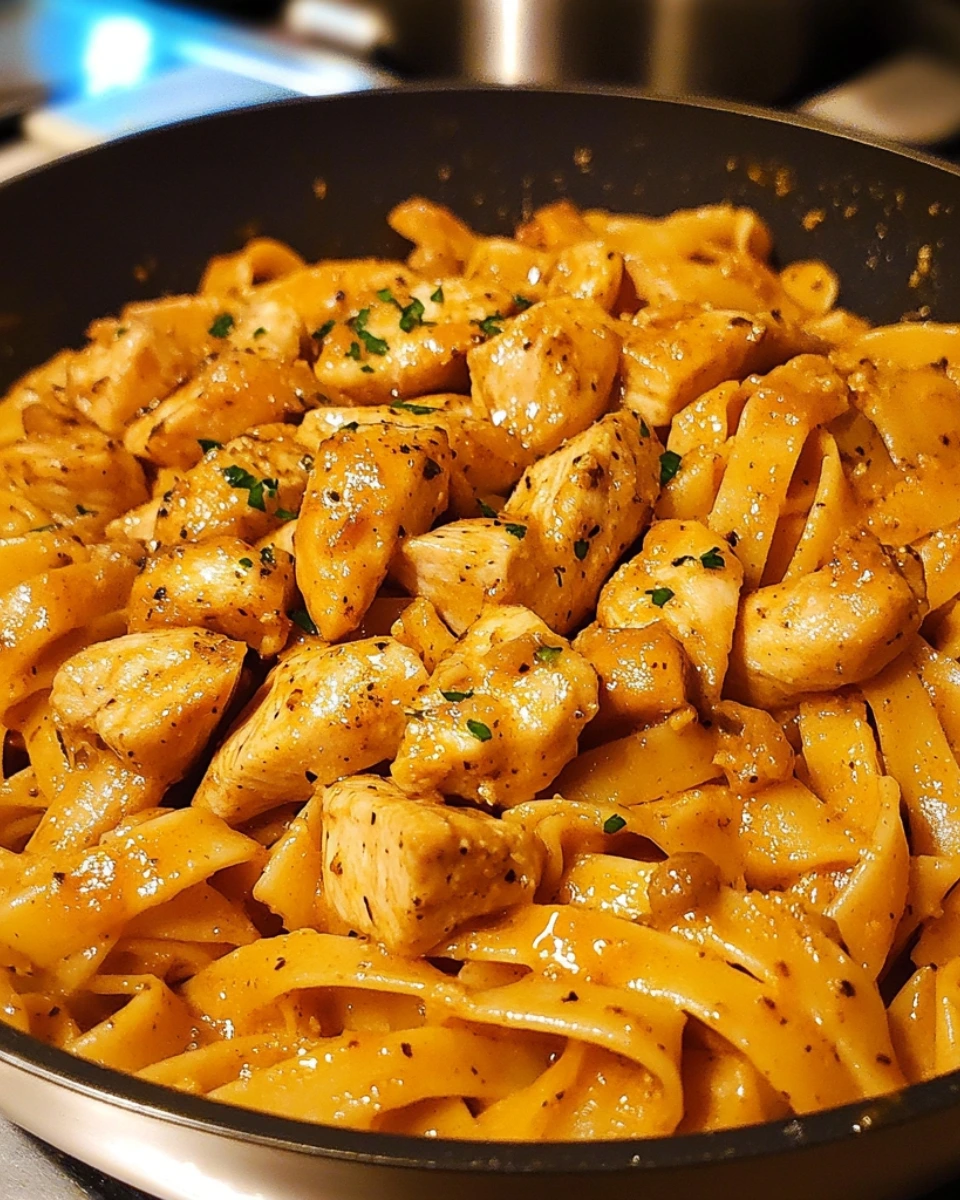 Creamy Cajun Garlic Butter Chicken Pasta 3