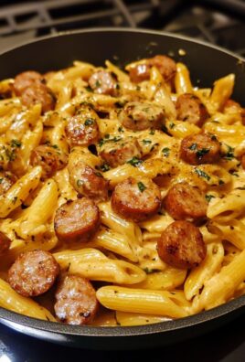 Creamy Pepper Jack Cajun Sausage Pasta