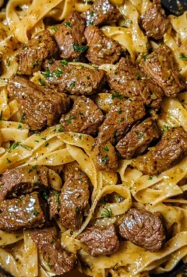 One Pan Creamy Cajun Honey Garlic Steak Pasta