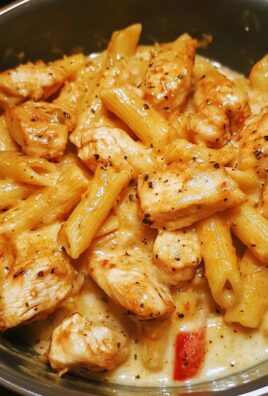 One Pot Garlic Parmesan Cajun Chicken Pasta 2