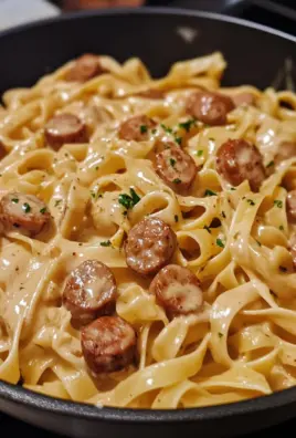One Pot Spicy Cajun Sausage Alfredo 2