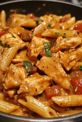 One Skillet Spicy Ranch Chicken Steak Pasta 1