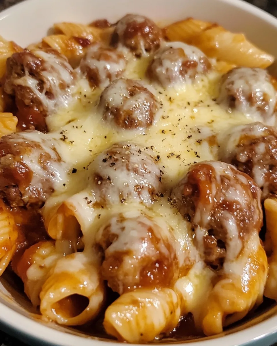 BBQ Honey Garlic Ranch Meatball Pasta 2