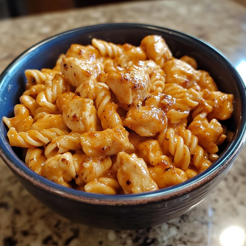 BBQ Ranch Chicken Pepper Jack Pasta 1
