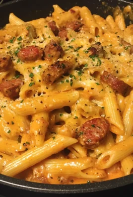 Bold Cajun Ranch Sausage Cheddar Pasta 1
