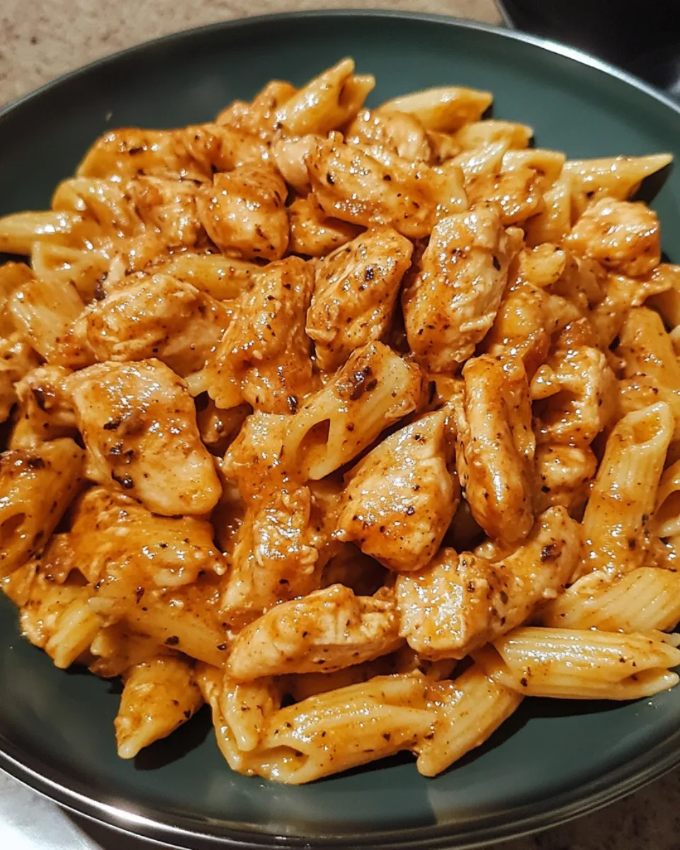 Bold Smoky Cajun Garlic Chicken Pasta 1