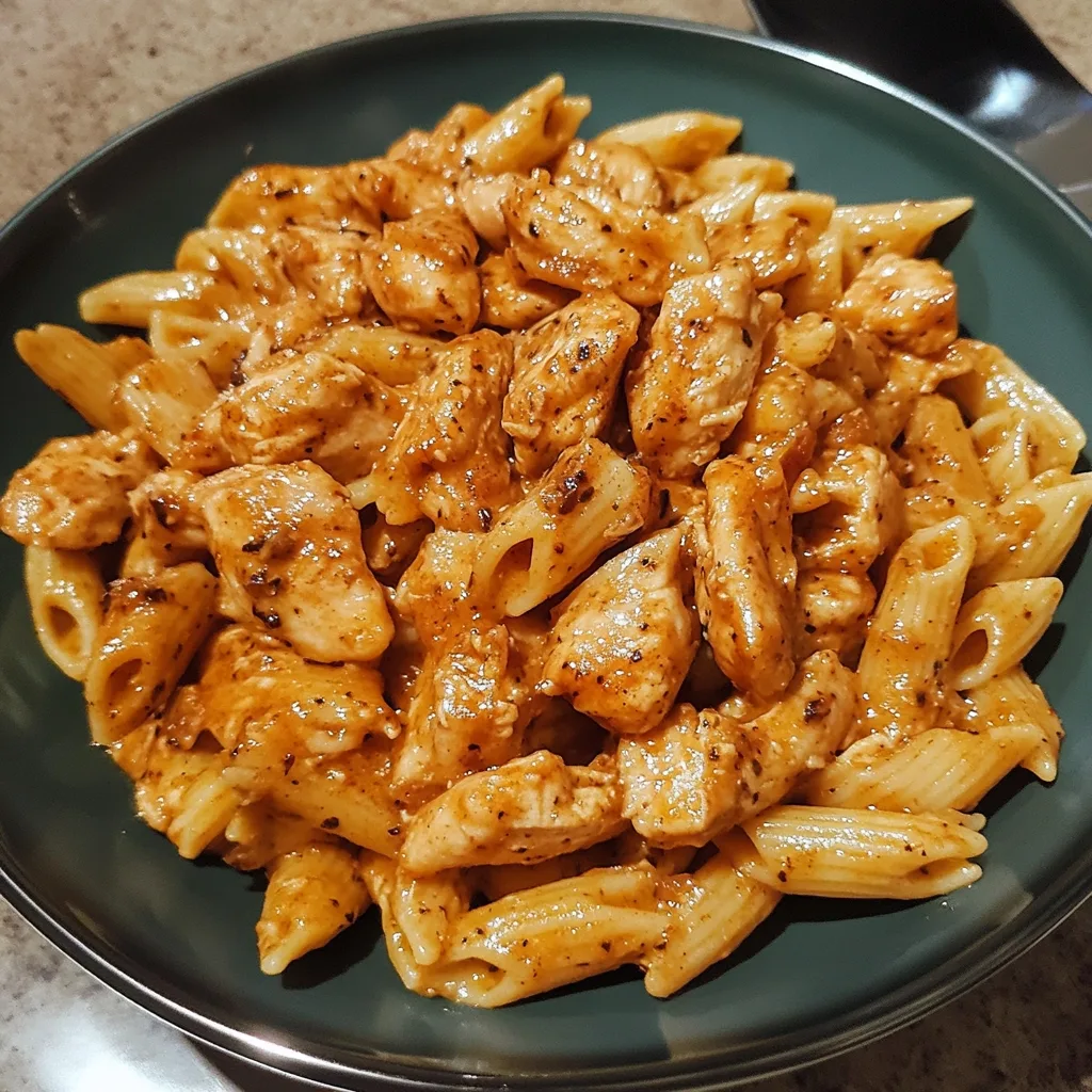 Bold Smoky Cajun Garlic Chicken Pasta 2
