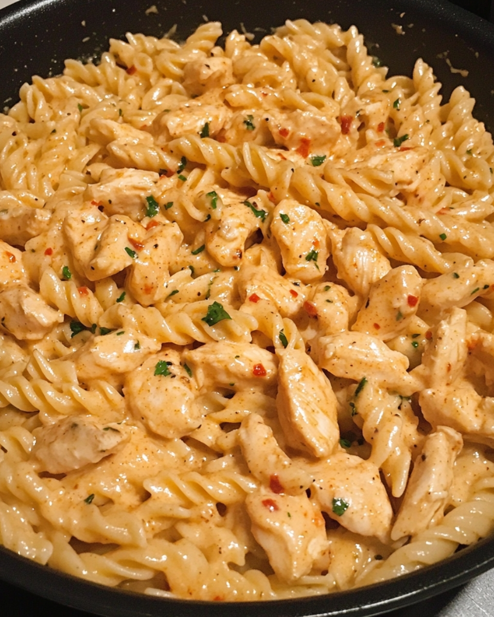 Bold Spicy Cajun Ranch Chicken Pasta 2