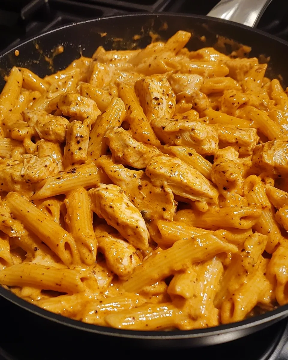 Bold Spicy Cajun White Cheddar Chicken Pasta 2