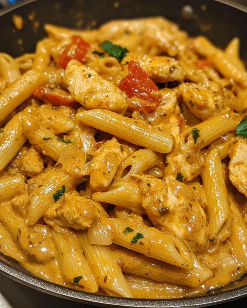 Bold Spicy Chipotle Chicken Penne Skillet 2