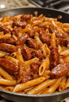 Bold Spicy Honey Garlic Sausage Penne 2