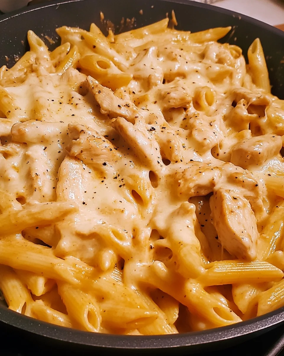 Creamy Bold BBQ Honey Ranch Chicken Penne 1