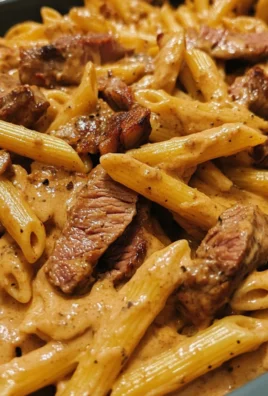 Creamy Bold BBQ Ranch Steak Pasta 2