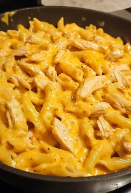 Creamy Bold Buffalo Cheddar Chicken Pasta 1