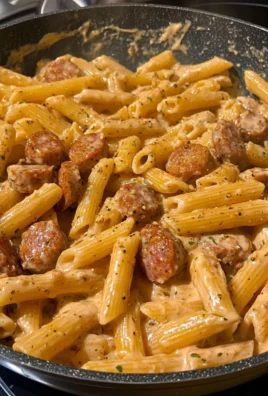 Creamy Bold Honey Garlic Sausage Pasta 2