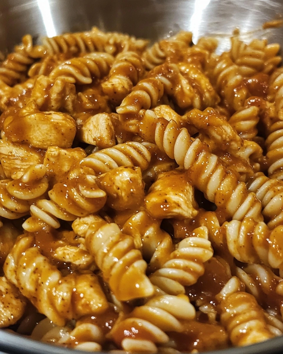Creamy Bold Ranch BBQ Chicken Rotini 1