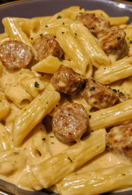 Creamy Bold Smoky Cajun Garlic Butter Sausage Pasta 2