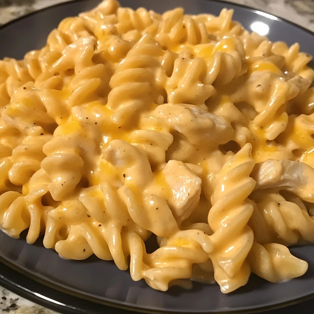 Creamy Buffalo Ranch Chicken Cheddar Pasta 1